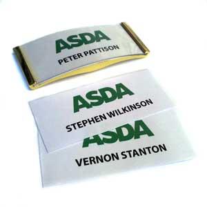 Product image 2 for Shiny Gold Name Badges