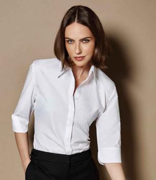 Product image 1 for Shirt - Kustom Kit Ladies 3/4 Sleeve Blouse