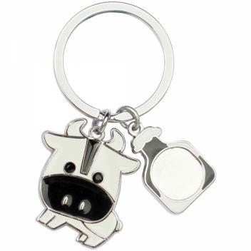Product image 3 for Stamped Copper Hard Enamel Keychain (60mm)