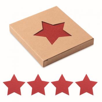 Product image 4 for Star Shaped Felt Coasters