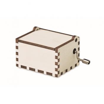 Product image 4 for Traditional Wooden Christmas Music Box