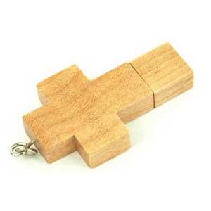 Product image 1 for Wood Cross USB Flash Drive